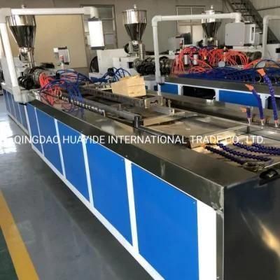 China Manufacturing WPC Ceiling Wall Panel Making Machine