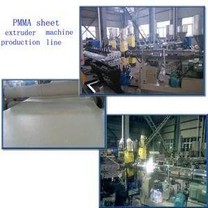 Nice Material PMMA/ABS Plastic Extruder Machinery