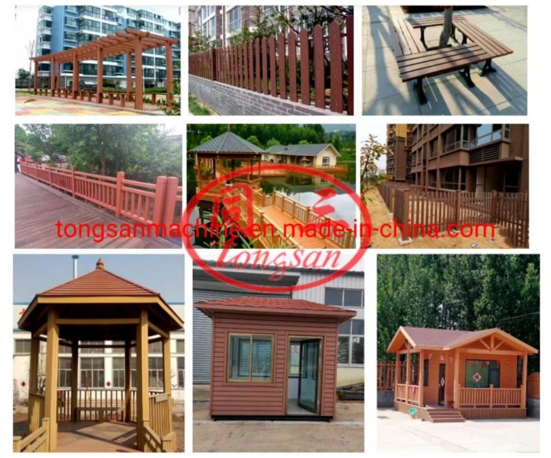 Wood Plastic Composite Decking Machine WPC Decking Machine