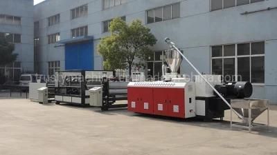 PVC Spanish Corrugated Roof Sheet Making Machine Extruder Machine