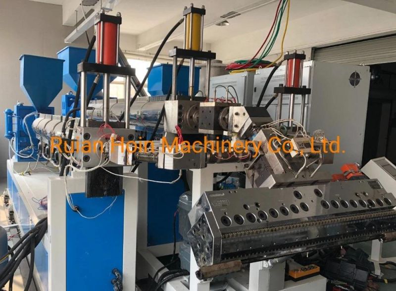 Plastic Sheet Extruder for Making Two Color Sheet