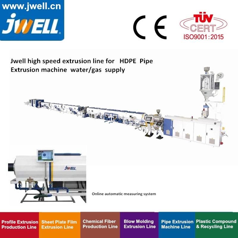 Small Diameter Gas Supply Pipe Extrusion Line