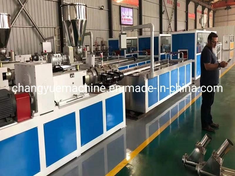 Manufacturing Processing WPC Solid Door Frame Production Line
