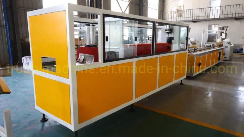 Sjsz80/156 PVC Door Frame/Ceiling/Wall Panel Profile Extrusion Line