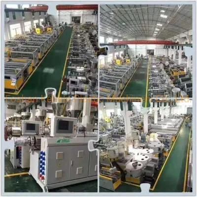 China PP PVC PE Corrugated Pipe Making Machine Pipe Production Line