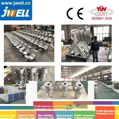 China Jwell High Speed Extrusion Line for HDPE Water Pipe, Gas Pipe