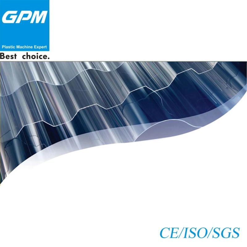 PVC Wave Sheet Extrusion Line