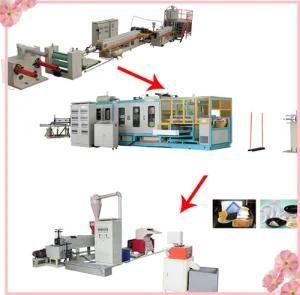 One Time Polystyrene Foam Lunch Box Vacuum Forming Machine