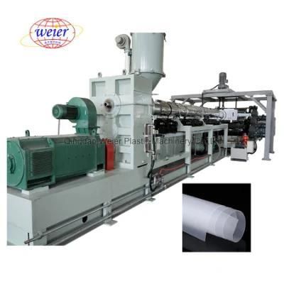Automatic Plastic PP PS PE Sheet Extrusion Machine Production Line
