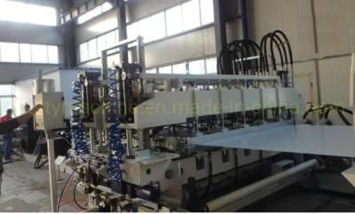 2100mm Plastic Machinery PC Sunshine Hollow Sheet Extrusion Line