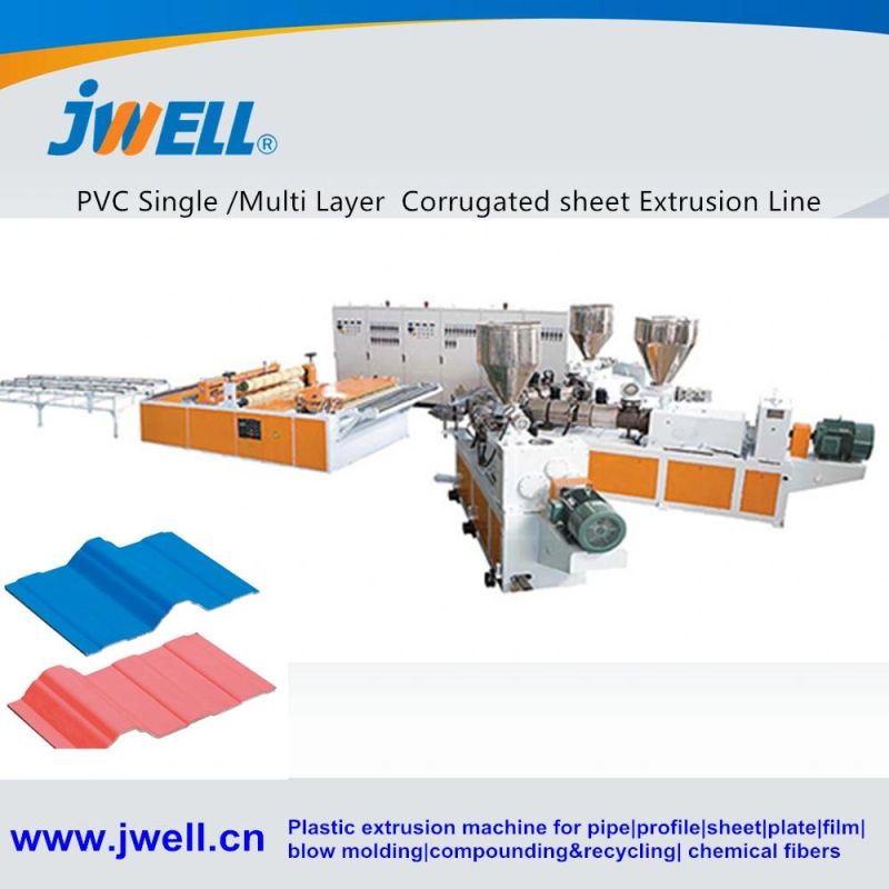 PVC Single or Muti-Layer Heat Insulation Corrugated Sheet Extrusion Machine