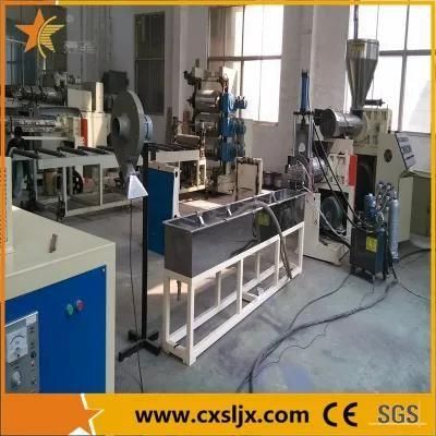 Two Stage PP PE HDPE Flakes Plastic Granulating Machine