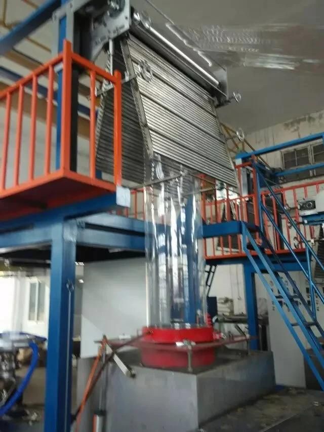 PVC Film Blowing Machine with Unit for Making Printing and Label Film