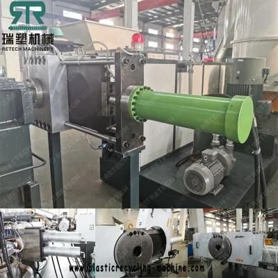 Plastic HDPE LDPE Film Compact Pelletizing Machine