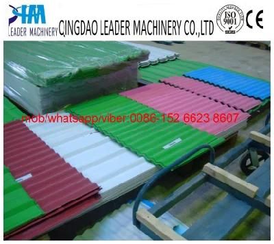 PVC Corrugated Roofing Sheet/Plate Extrusion Line