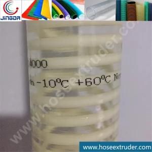 Spiral Helix PVC Suction Tube Extruder Machine