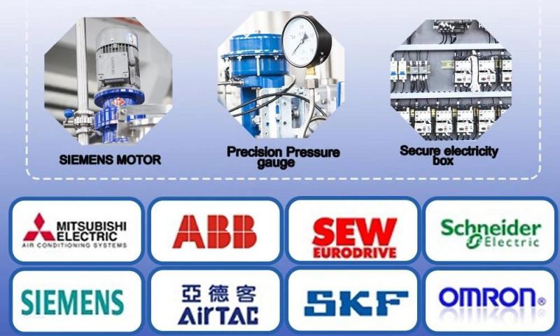 Siemens PLC and Touch Screen Automatic Pet Bottle Blowing Machine