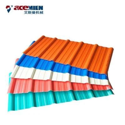 380V Roll Forming Corrugated Roofing Tile Sheet Making Machinery Extruding Line