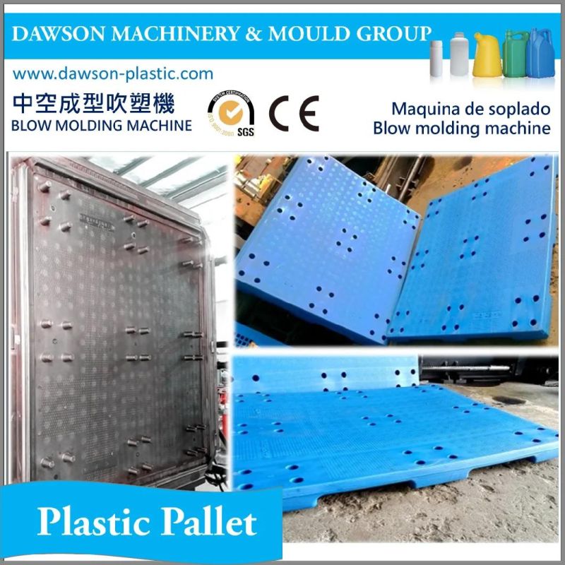 High Output 80L 100L HDPE Drums Plastic Pallets Extrusion Blow Molding Machine