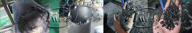 Long HDPE PVC Pipe Horizontal Type Shredder Crusher