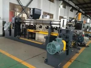 Plastic Single Screw Extruder in Plastic Film Recycling Granulator Machine