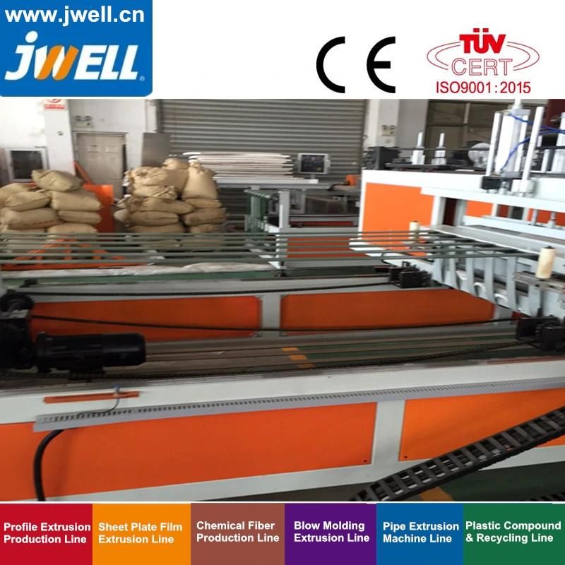Jwell XPS (CO2 Foaming Technology) Heat Insulation Foaming Board Width 600-1200mm >=300m3/Day Making Machine