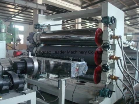 PVC Sheet Board Extrusion Line for Sandwich Panel / PVC Sheet Extruder Machinery / 500-2000mm