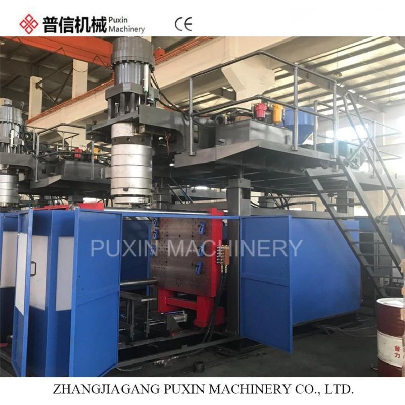 Automatic Extrusion HDPE Plastic Drums Cans Barrels Blowing Molding Machine