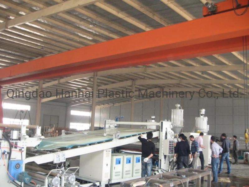 PP PS PE Sheet Plate Board T-Die Extrusion Machine