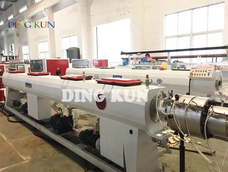 PVC Conduit Pipe Making Machine / Plastic Water Pipe Production Line