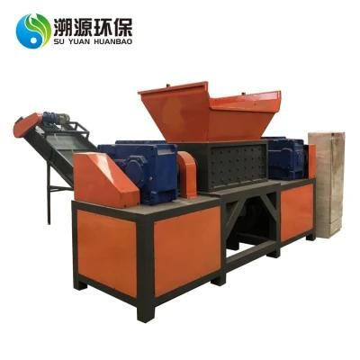 Rubber Metal Plastic Glass Paper Wood Shredder