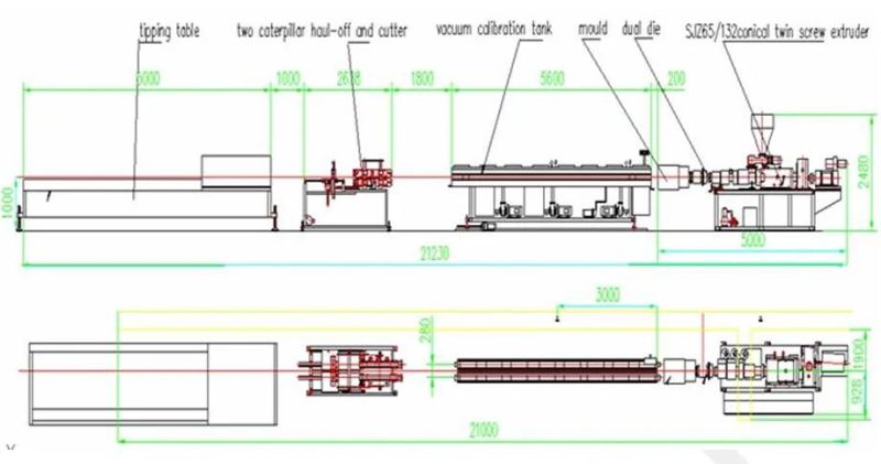 Plastic Diameter 20-40mm PVC Pipe Extrusion Machine