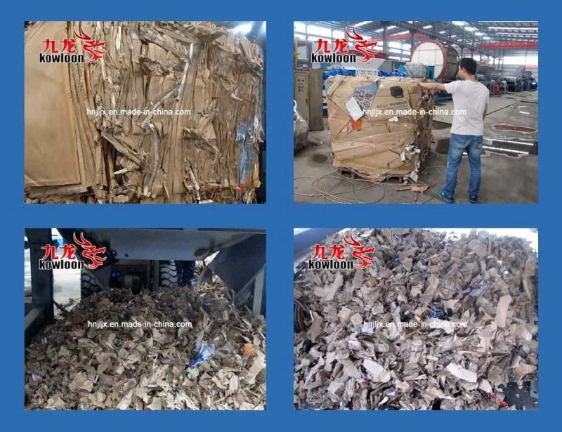 Low Consumption Shredder with High Capacity 20-30tph