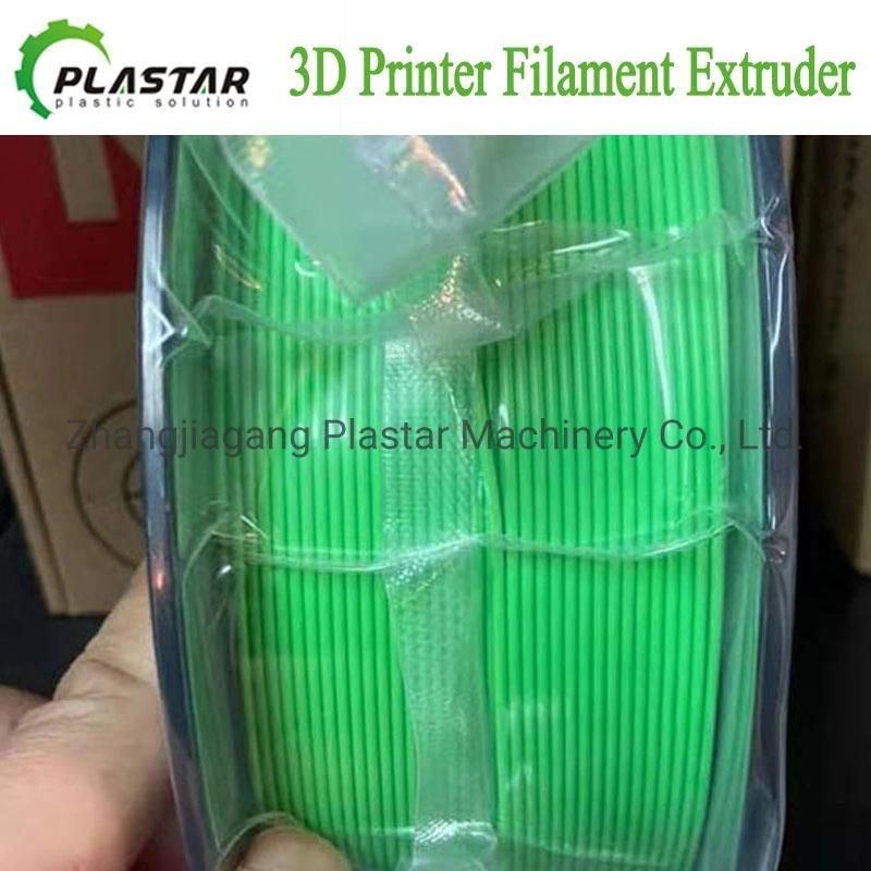 Tangle Free Neat Winding +-0.02mm Tolerance PLA ABS PETG Peek 3D Printer Filament Extruder Making Production Line