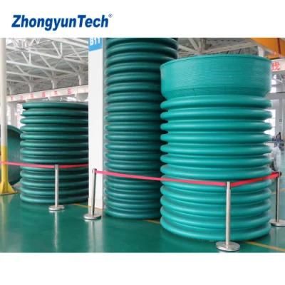 ZhongyunTech PVC Double Wall SN8 Corrugated Pipes Production Line