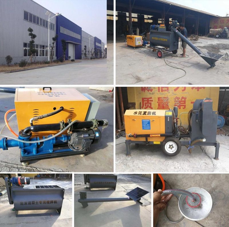 Lightweight Foam Concrete Agent Foam Mixing Machine for Making Concrete Blocks