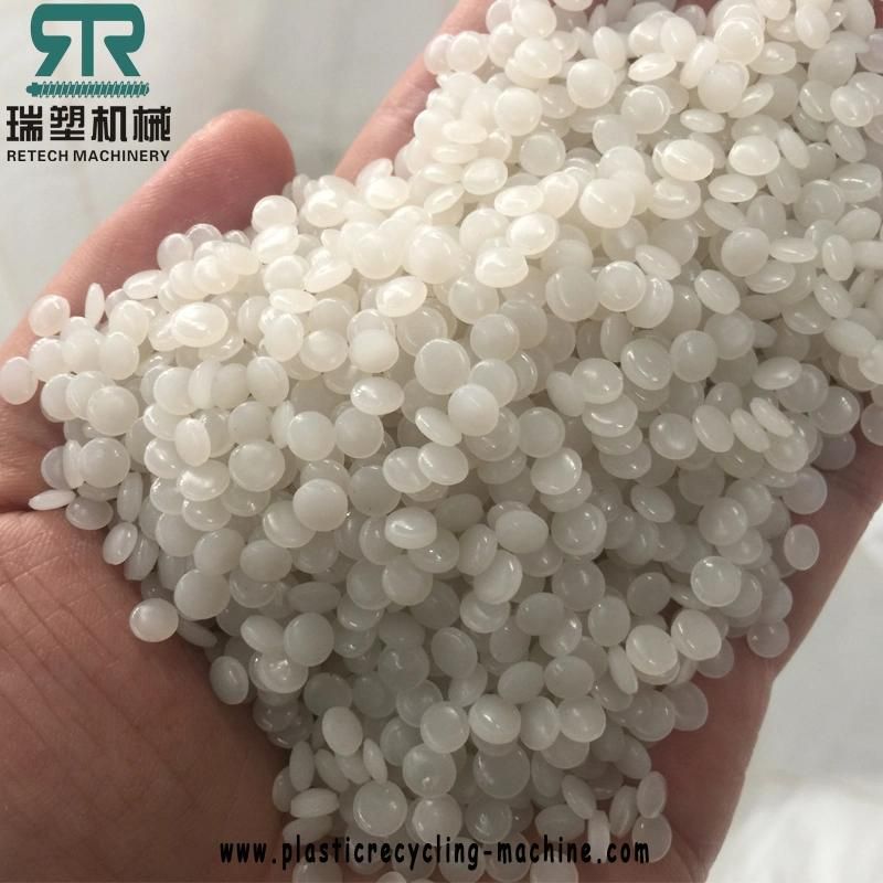 Plastic Squeezed Ground/Agriculture/Packaging LDPE LLDPE 98/95 Film Granulating Line