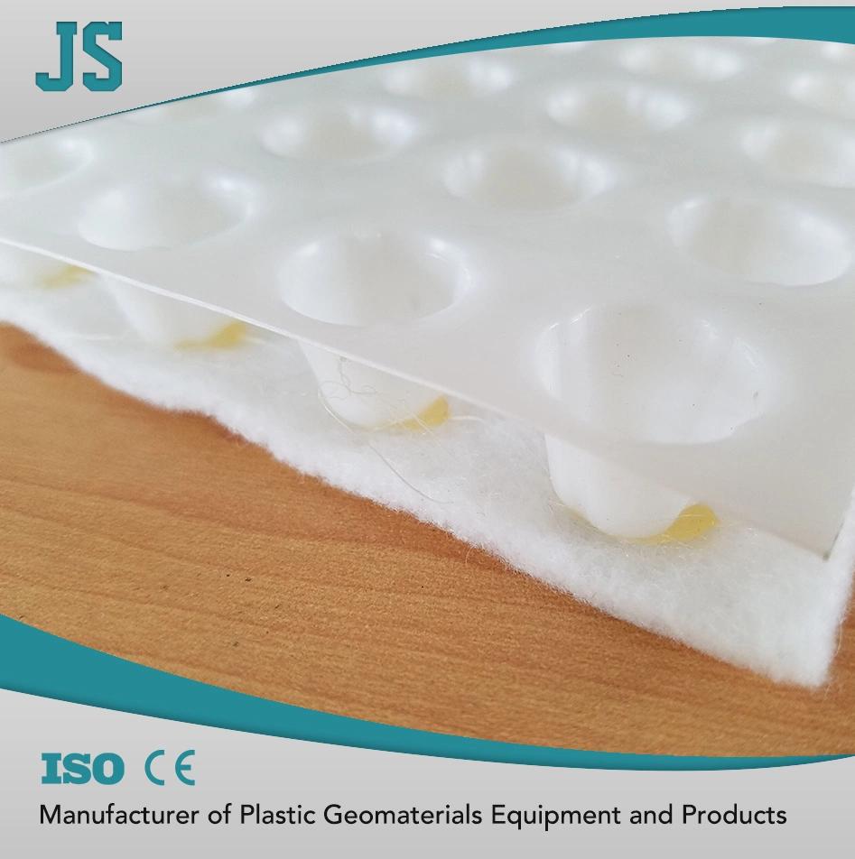 Plastic Dimpled Membrane Machine with Geotextile Lamination