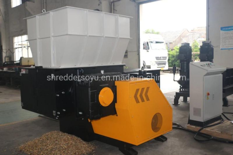 Small Plastic Pellet Shredding Machine Single Shaft Shredder
