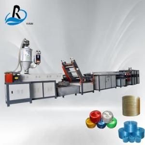 Plastic PP Baler Twine Making Machine Split Film Raffia String Extruder Line