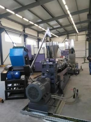 High Efficiency PP PE Pet Washing Extruder Pelletizer Recycling Machine