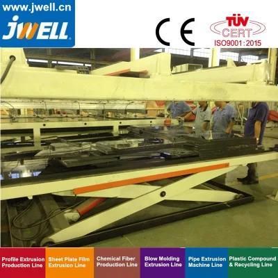 Jwell PE, PP 2000mm Thick Plate Extrusion Line Production Line/Extrusion/Line/Extruder ...