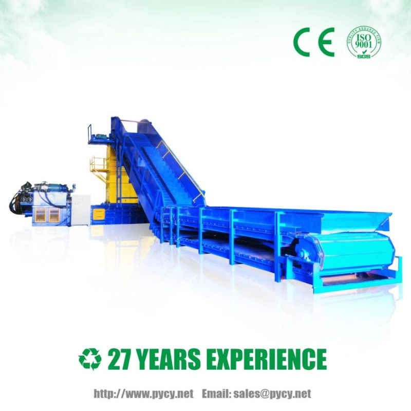 Automatic Pressing Baler Plastic Baling Machine