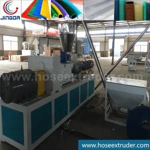 Sjz65/132 Conical Twin Screw Extruder for Rigid PVC Granulator Extrusion Line