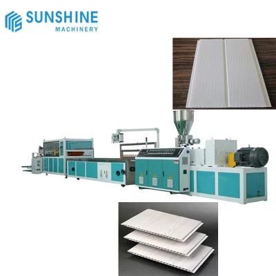 Hot Sale Product PVC Gusset Panel Ceiling Board Production Line