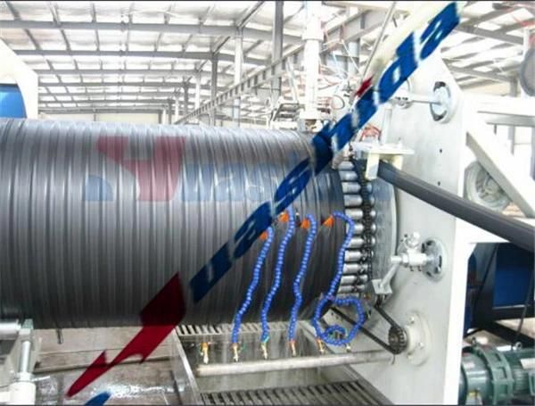 HDPE Drainage Pipe Production Machine Plastic Extrusion Line