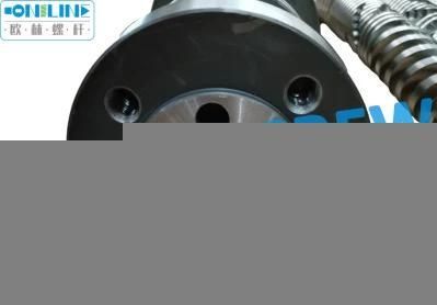 Cincinnati Milacron Cmt 45/97 Twin Conical Screw and Barrel for PVC Profiles