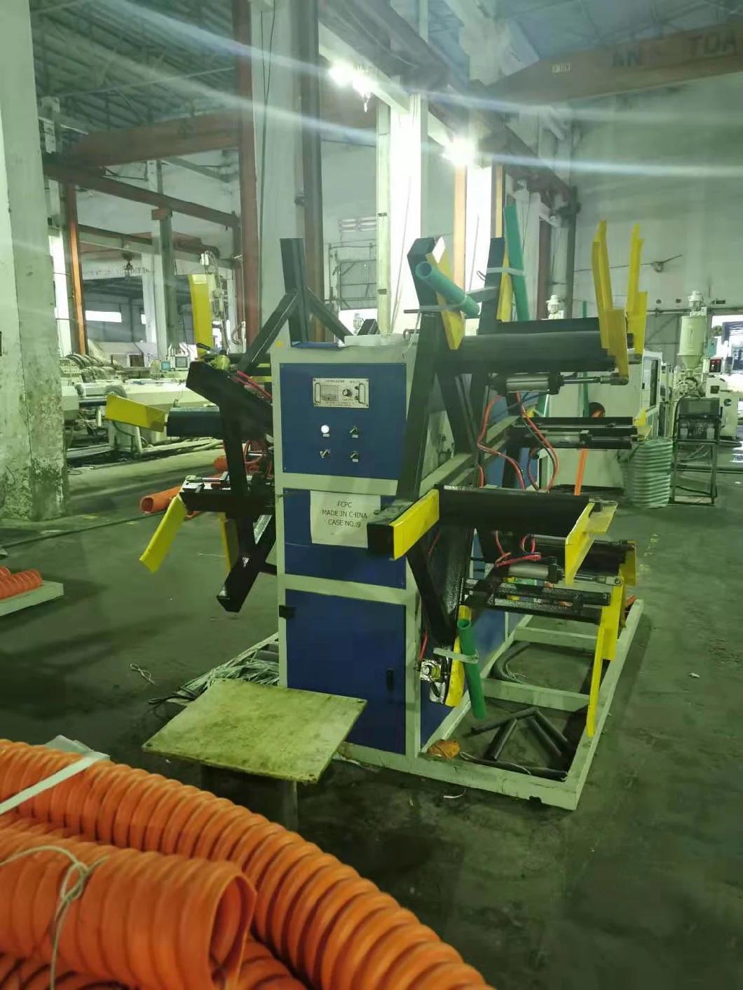 Plastic PVC/PP/PE Single Wall Corrugated Pipe Extruder/Making Machine