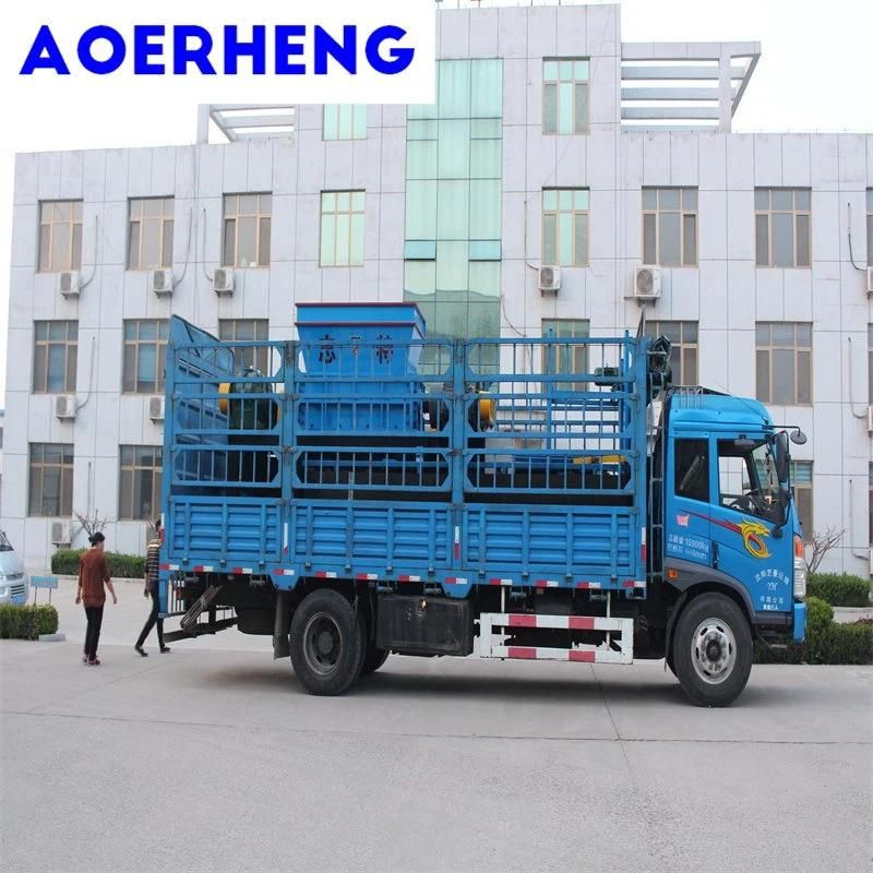 1.5-2 Ton/Hour Deal Capacity Double-Shaft Shredder/Shredding Machine for Dead Dog Carcass