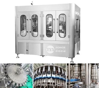 2000bph Semi-Automatic Beverage Water Bottle-Blowing-Filling-Capping Bottling Packing Filling Machine